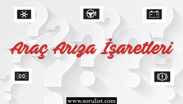 arac ariza isaretleri 10 arac ariza isaretleri 10